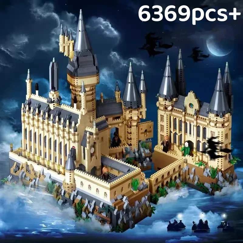 

Micro Bricks City Creative Medieval Magic Castle Series School Architecture Model Building Blocks Gifts Toys Kid Adult Child