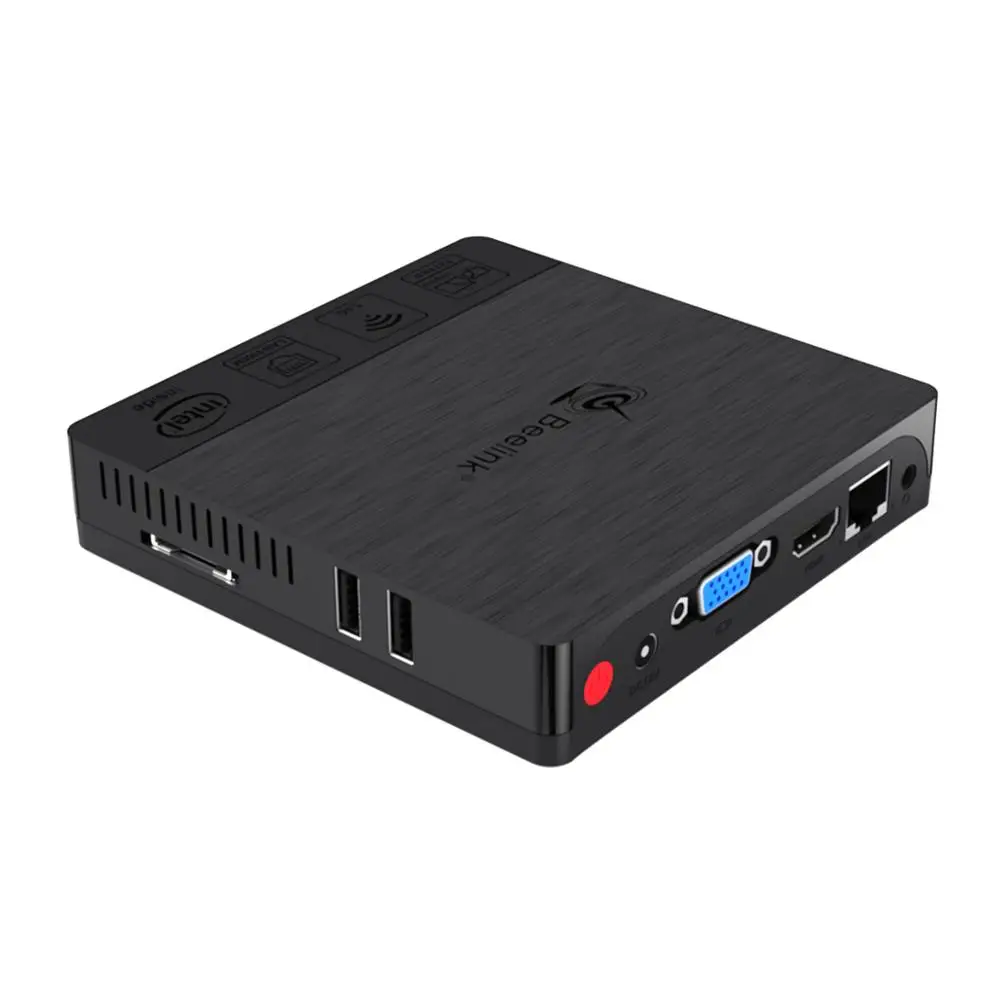 Win10 Gaming PC  Business Beelink BT3 Pro II Z8350 Mini PC  HD Graphics 400 2.4G 5.8G WIFI 1000M win11 4GB 64GB Smart PC