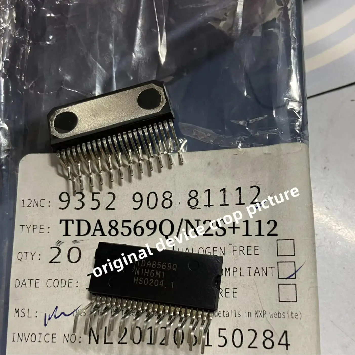 1pcs Original Be of Great Quality TDA8569Q TDA8569 IC AMP CLASS B QUAD 40W DBS23P