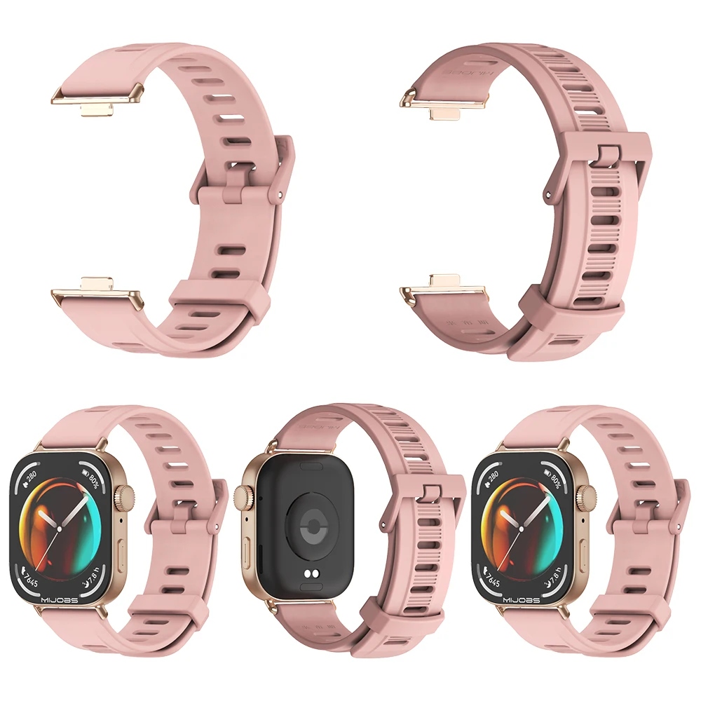 Huawei Watch Fit 4 Pro 4 3用ストラップ、Huawei Fit 4 Pro用シリコン製腕時計バンド、Huawei Watch Fit 4用ソフトストラップ