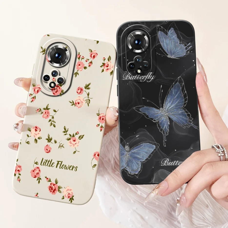 For Huawei Honor 50 Case NTH-NX9 Luxury Candy Painted Cover Shockproof Soft TPU Phone Cases For Honor 50 Pro Honor50 Lite Fundas