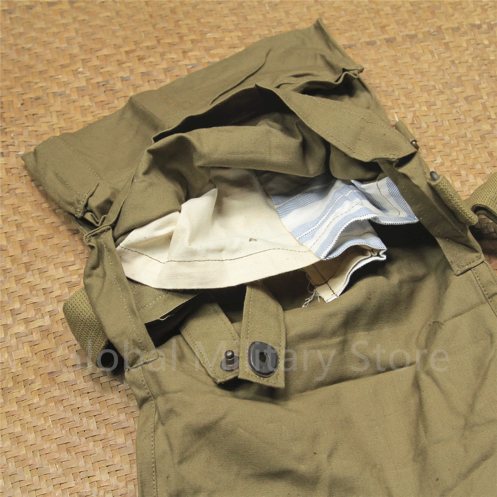 Original Vintage Chinese Military Surplus Type 59 Gas Mask Bag For GP-5ใPMGใSHMS Soviet Russian USSR Shoulder Messenger Bag