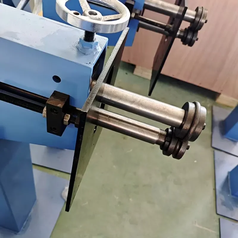 Rotary Grooving Machine with Motor for HVAC Spiral Duct Line Forming Easy-to-Operate Duct Locker Equipment