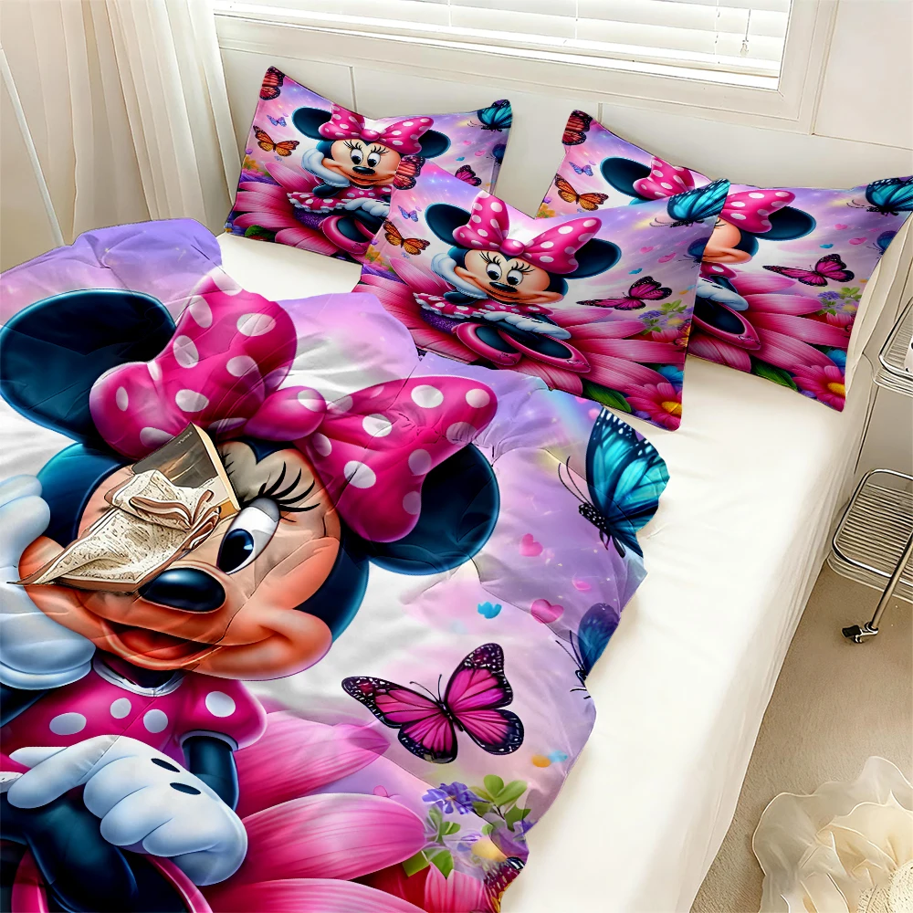 

Disney Mickey Mouse stretch bed sheets, double bed sheets, soft and warm velvet bedspreads, mattress covers, sheet protection co