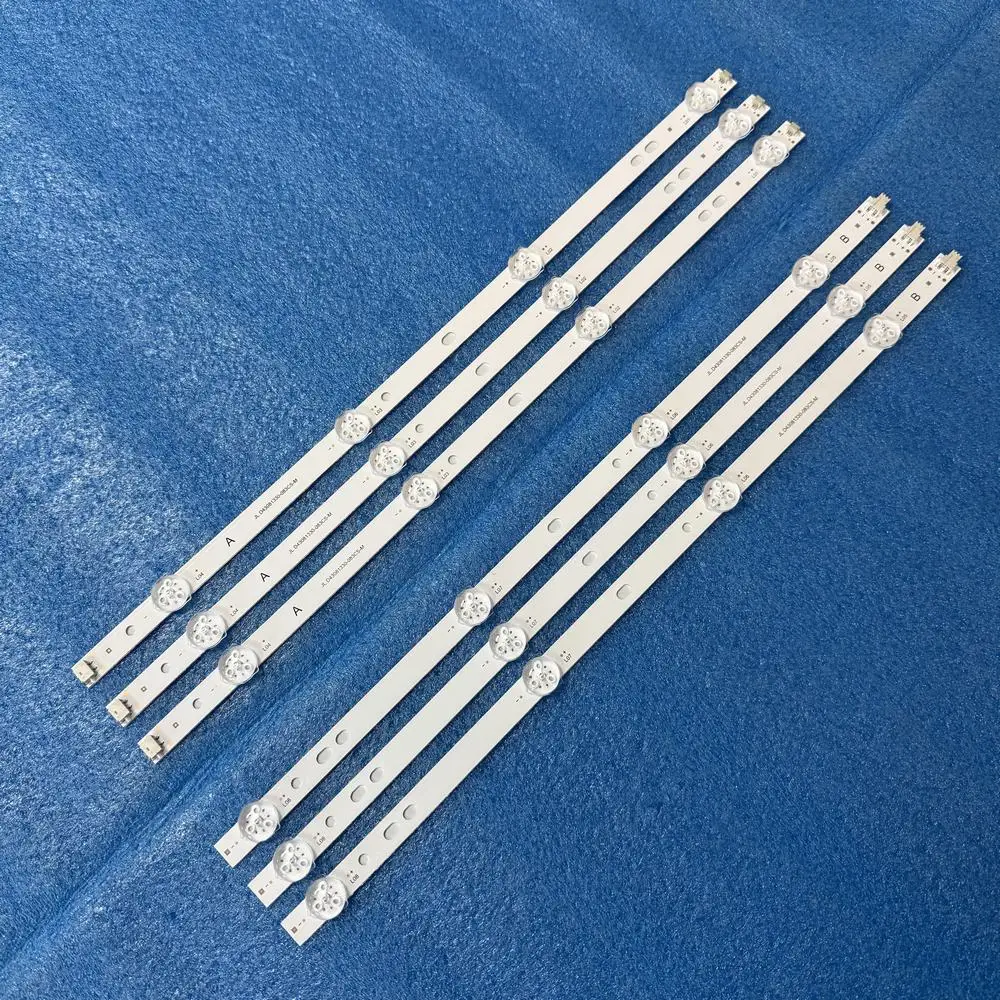 

810mm LED strip For 8LED DEXP F43D7000 F43D7000K JL.D43081330-083CS-M LC430DUY-SHA1