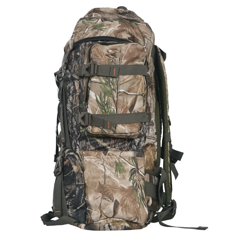 Waterproof Hunting Backpack with Rain Cover, Camo Bag for Men Hunters, 600D, 60 L, 80L, Factory Custom