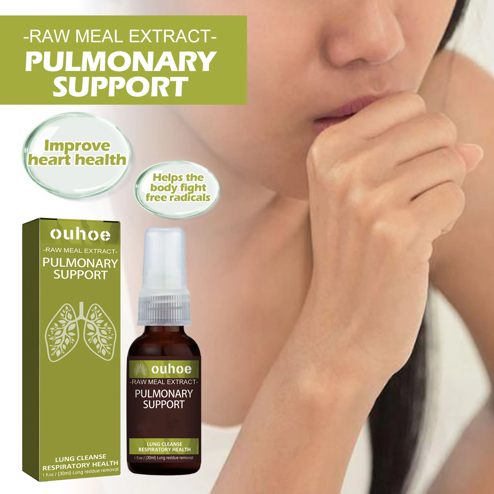 

Oral Care Spray – Relieves cough, phlegm, dry and itchy throat, freshens breath, body & oral care