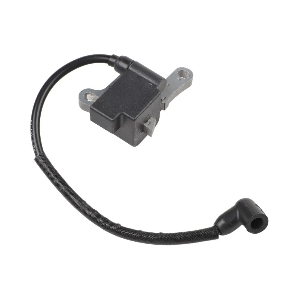 Ignition Coil For Lawn Mower Power Tool Part Black Replacement Ignition Coil Efficient Engine Start-up Smooth Operation Support