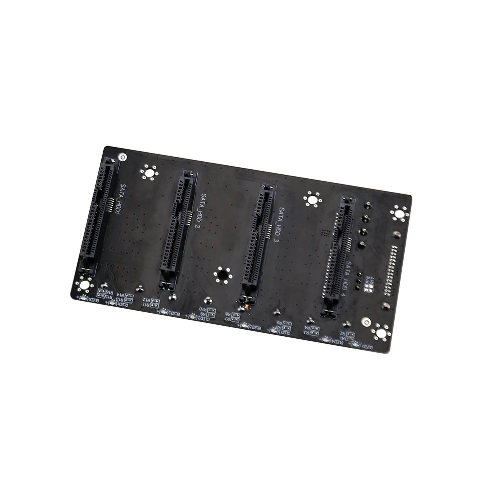4 Bay SATA Hard Drive Adapter Board - Expand Storage Up to 4 Drives 9V CE Certified, for PC, Server, NAS - V1.2