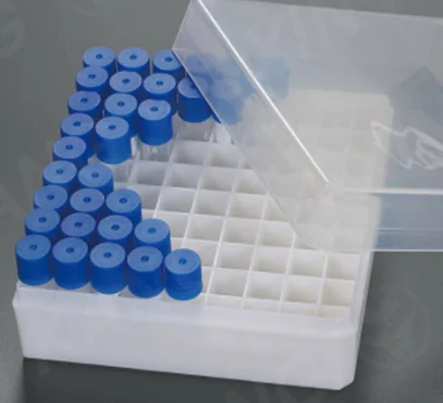 High-quality 1.8ML/50 vents Freezing tube box +50pcs freezing tube