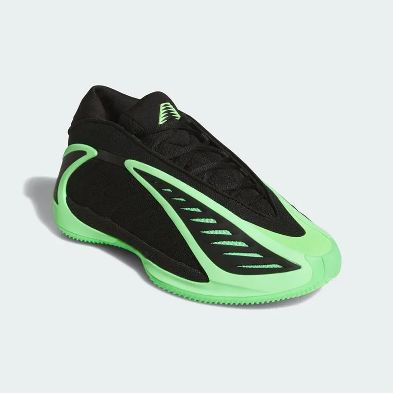 Best Choice Adidas Mens Signature Basketball Shoes JR1572 Black Neon Green