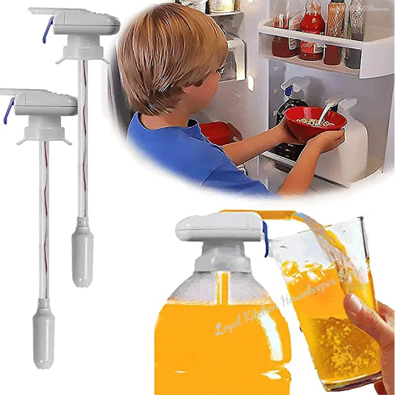 Automatische Trinken Dispenser Elektrische Wasserpumpe Haushalt Orange Saft Milch Wasser Dispenser Trinken Brunnen Presse Pipette Agua