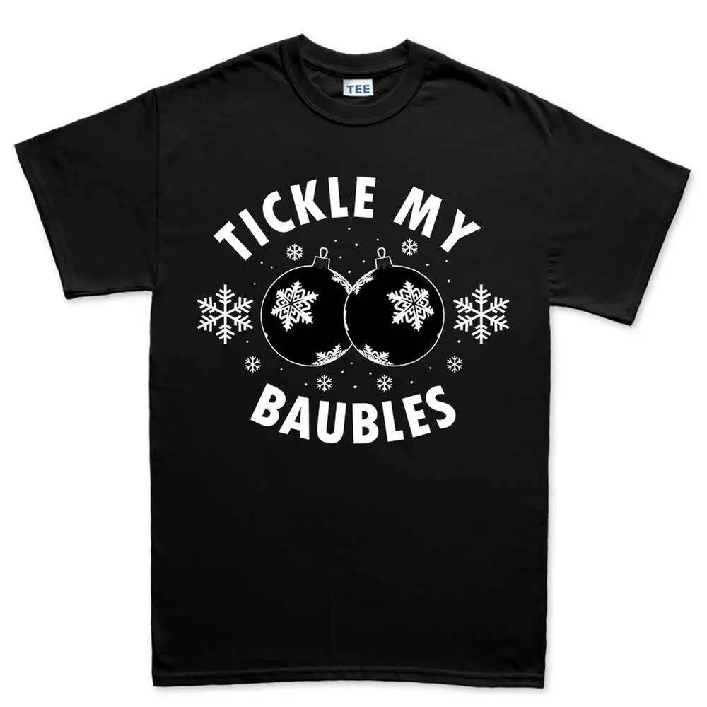 Christmas Xmas New Baubles Tree Decorations Mens T shirt Tee Top T-shirt