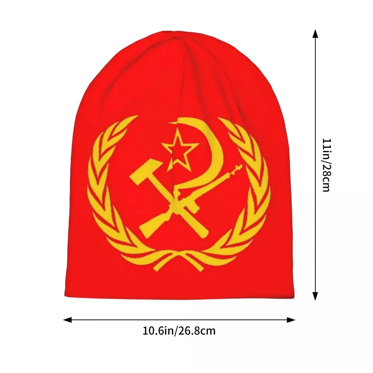 Vladimir Ilyich Lenin Marxism CCCP Communism Socialism Warm Knitted Cap Bonnet Hat Autumn Winter Beanies Hats for Men Women