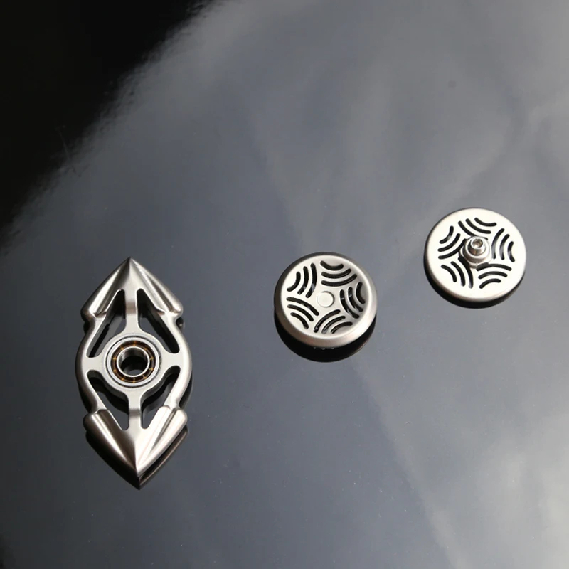 EDC Trident Fidget Spinne voor Volwassen Angst Relief Gyroscoop Spinner Metalen Stress Fidgets Volwassenen Speelgoed Bureau Voor Volwassen Gift