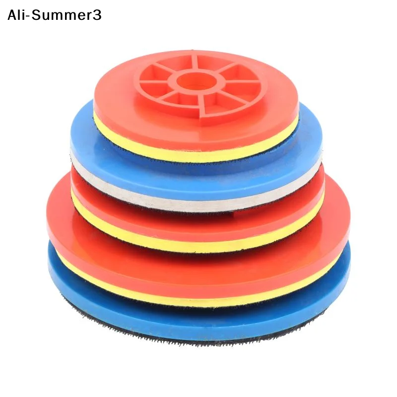 【Av】Snail Lock Snap Foam Back-up Pad With Plastic Base For Connection Of Angle Grinder And Polishing Pad With Snail Lock