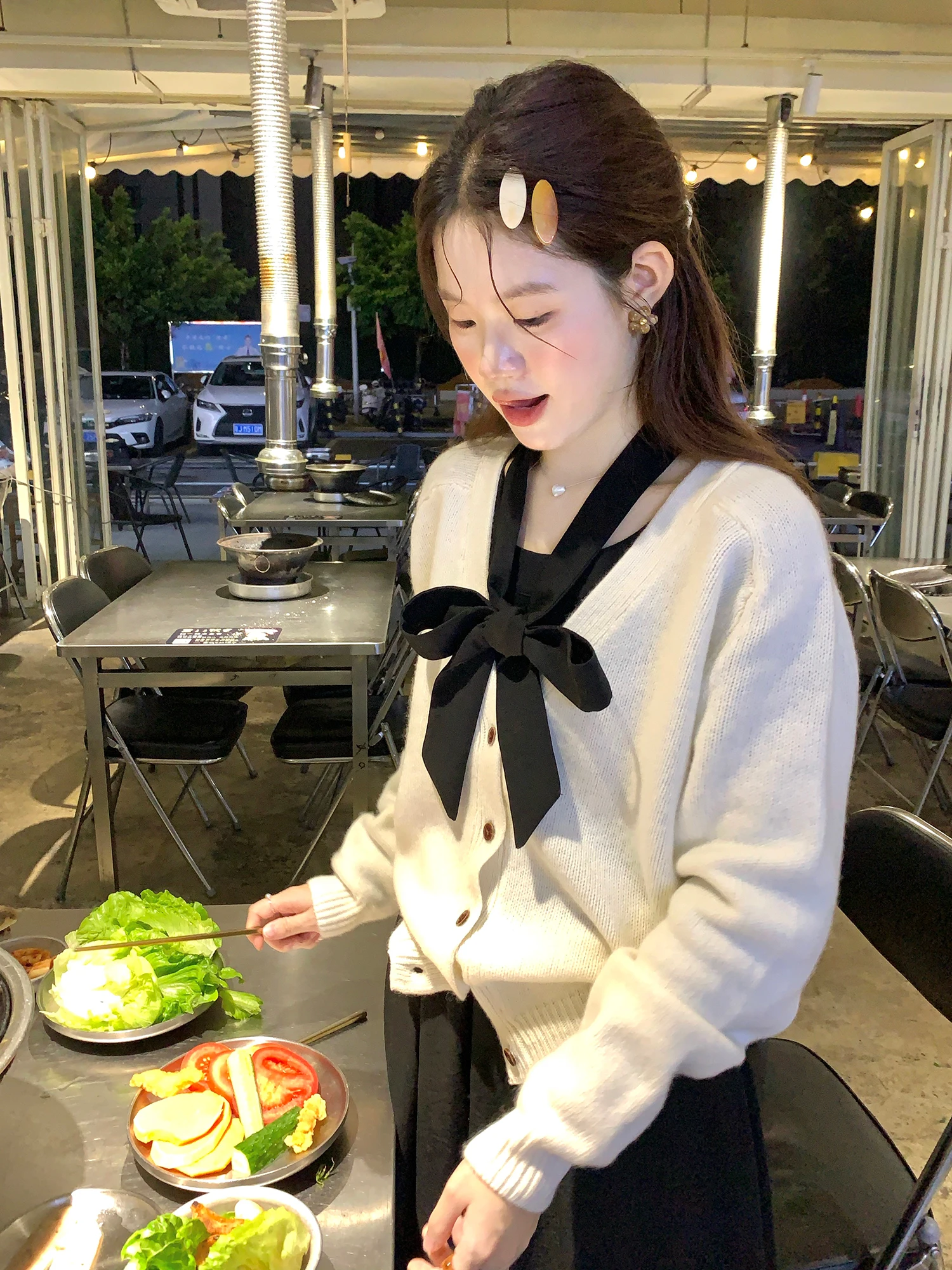 

Мягкий шерстяной вязаный кардиган в корейском стиле, женский, на пуговицах, с длинными рукавами, стандартной длины