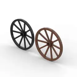 MOC 10PCS 56mm Medium Carriage Wheels 33212 Building Blocks Vehicle Car Part Bricks Assemble Particle Toy Children Birthday Gift