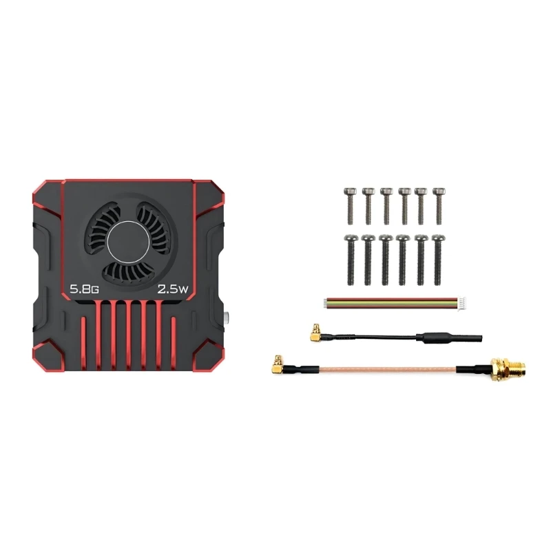 5.8G 2.5W Transmitters Power Control System Module Board 25mW/200mV/600mW/1600mW/2500mW Stable Transmission