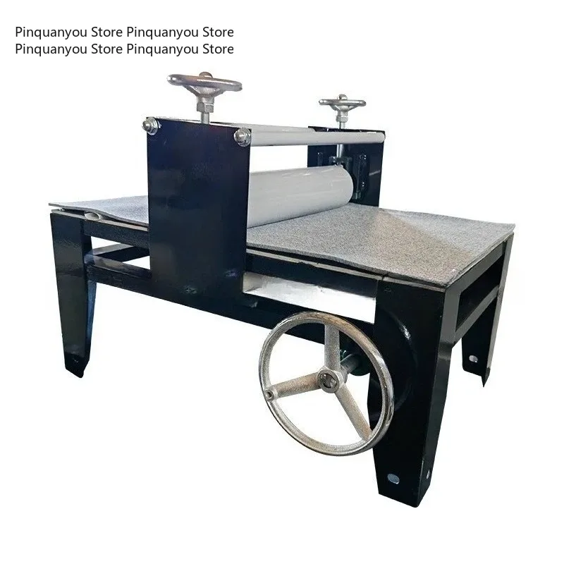trade pottery clay plate machine, printmaking machine mud press, manual pottery hand-cranked clay plate porcelain plate machine