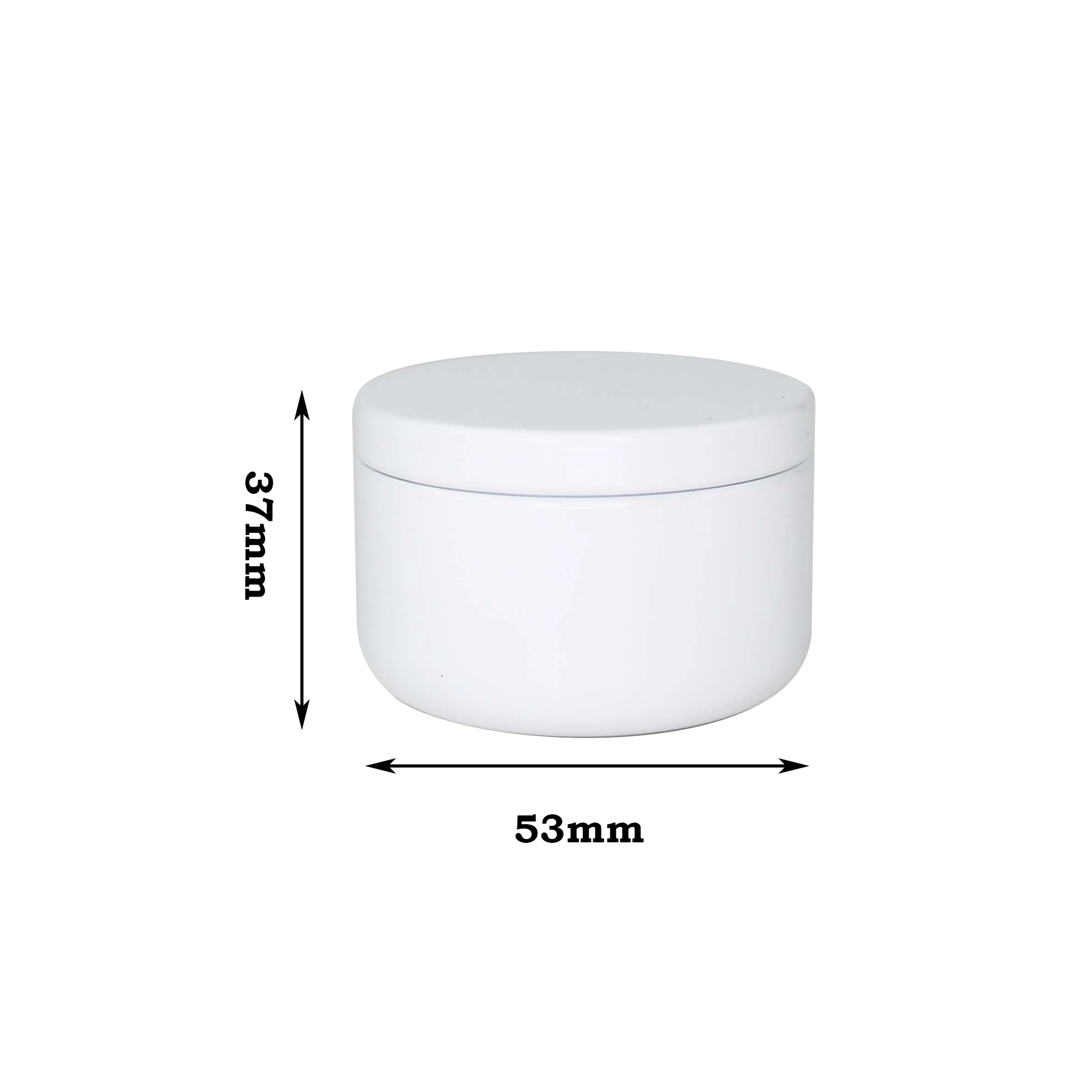 45/60/80/100pcs Aluminum Candle Tin 50ml Round Candle Containers Cosmetic Jars Oil Cream Pot Empty Aromatherapy Sealed Metal Can