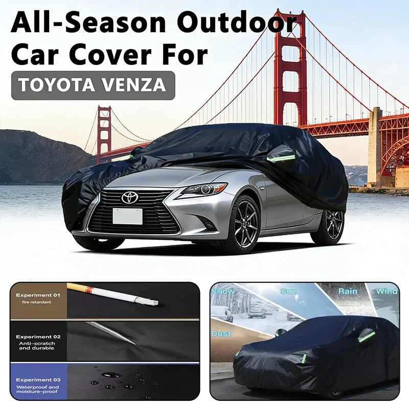 

Outdoor Car Cover for TOYOTA VENZA - Outdoor Full Protection, Waterproof Dustproof Heat-Resistant