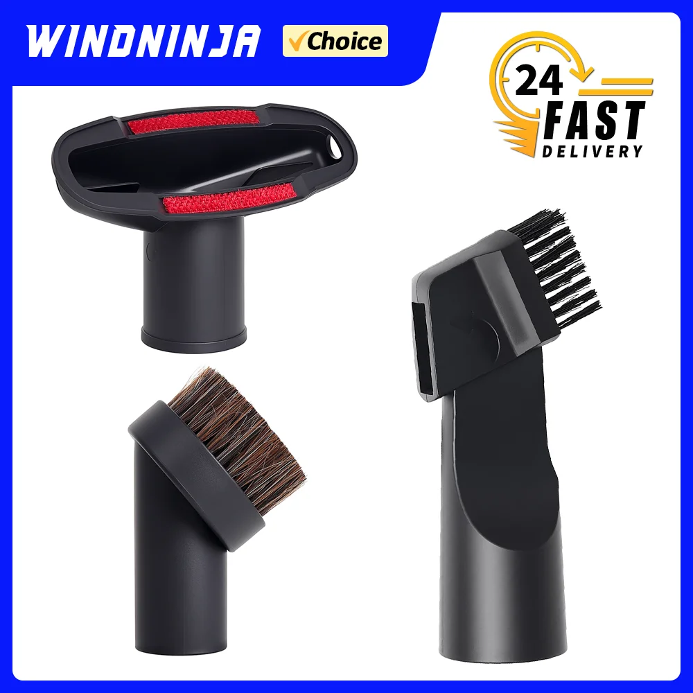 Para 32mm de diâmetro interno universal bocal de sucção escova de pó ferramenta de fenda multi-função aspirador de pó cabeça da escova acessórios