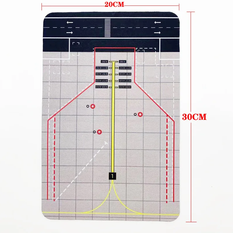 1pc Airplane Apron platform Airport Passenger Aircraft Runway Model Toys Aircraft Scene Display Diorama kits No Airplane