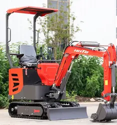 High efficiency Agricultural Orchard 2 ton mini excavator Custom excavator 1 ton farm crawler mini excavator with EPA/ Euro 5