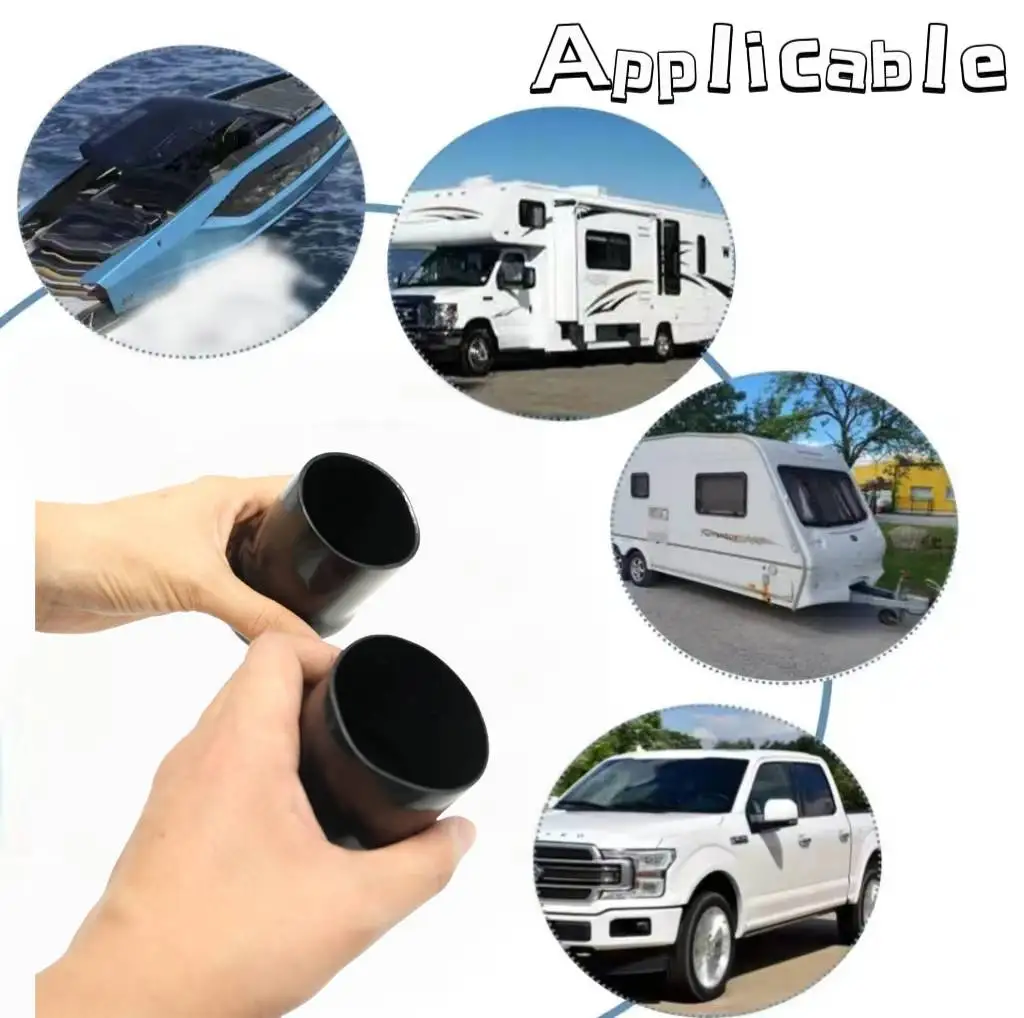 ACECARE 트레일러 히치 볼 윤활유, 트레일러 히치 볼 커버 2 개 포함, 히치 볼 마찰 및 마모 감소, 3.63oz