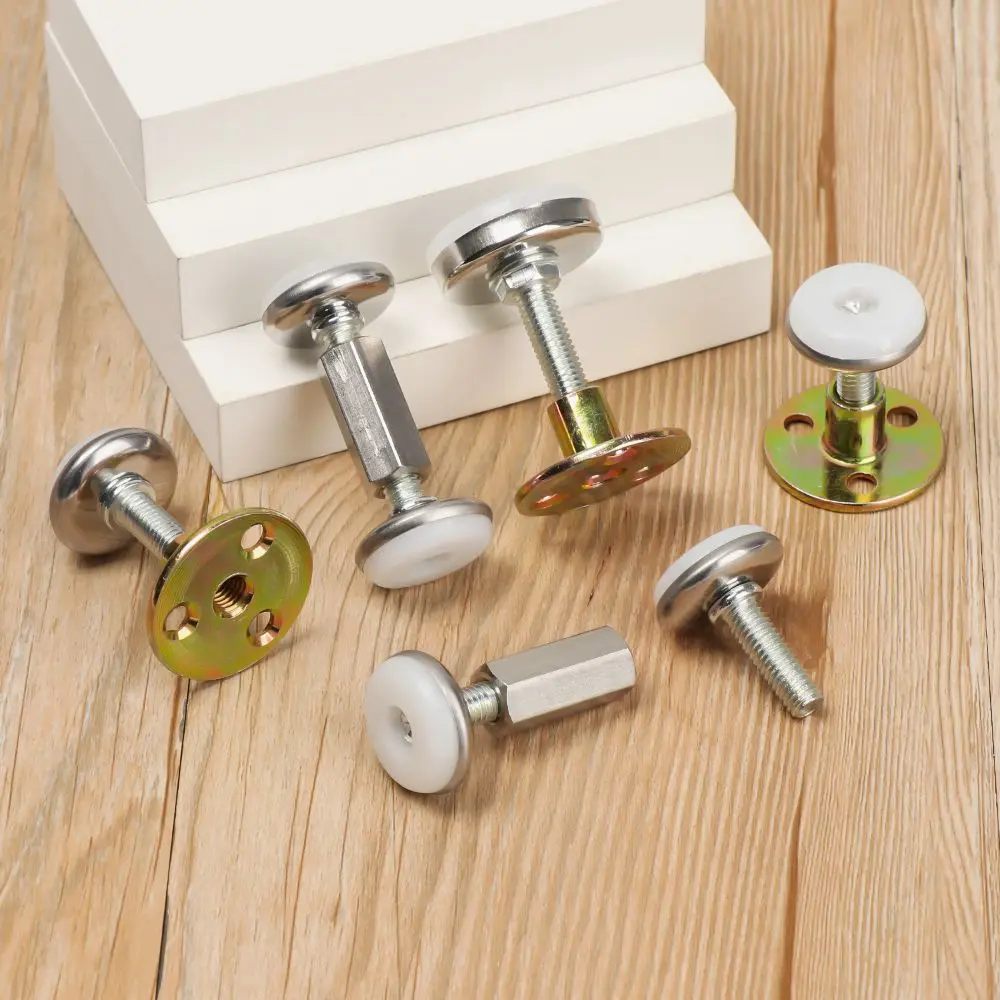 Home Tool Threaded Shockproof Telescopic Hardware Fasteners Bed Frame Fixed Wall Protective Bedside Support