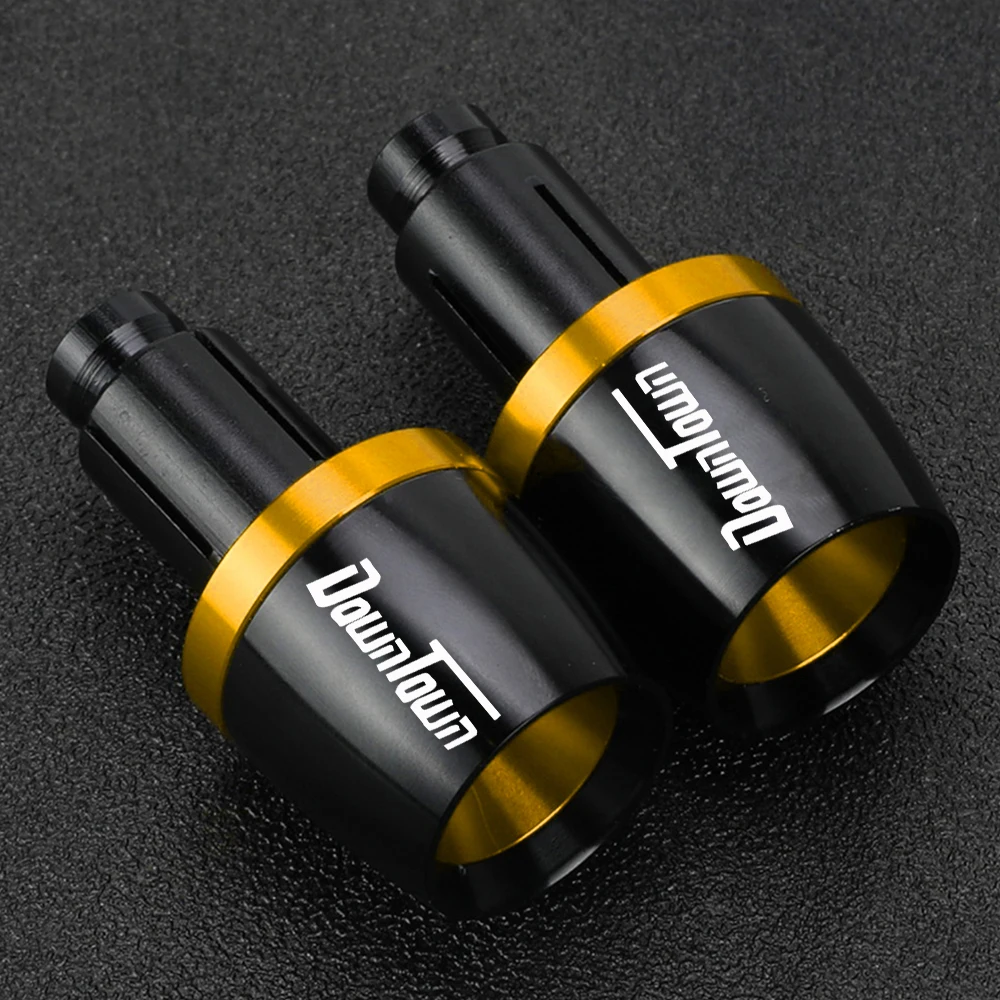 

For KYMCO Downtown DT 200i 300i 350i 125 200 250 350 all years CNC Motorcycle Handlebar Ends Plug Slider Handlebar End Grips Cap