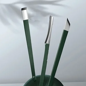 مجموعة مقص الأظافر المصنوعة من الفولاذ المقاوم للصدأ ، مجموعة أدوات الحلاقة مع حقيبة محمولة ، أداة مانيكير فنية ، أخضر ، جديد ، ربيع ، N ، 7 ، 10 ، 12 ، 18 قطعة أفضل 6 كتكوت مبيعا مع الفراء - No5