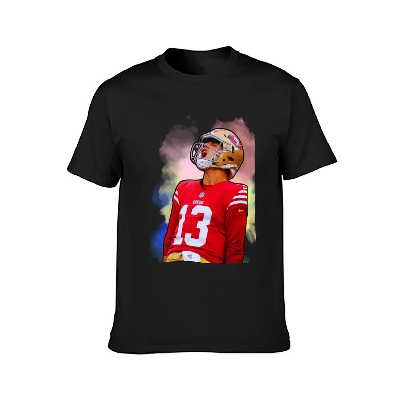 Brock Purdy FootBall quarterback T-Shirt customs oversized designer t shirt men