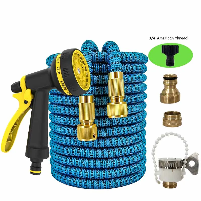 

Комплект садовых телескопических водопроводных труб, многорежимный водяной пистолет высокого давления, бытовая мойка автомобилей, полив, инструменты для чистки сада