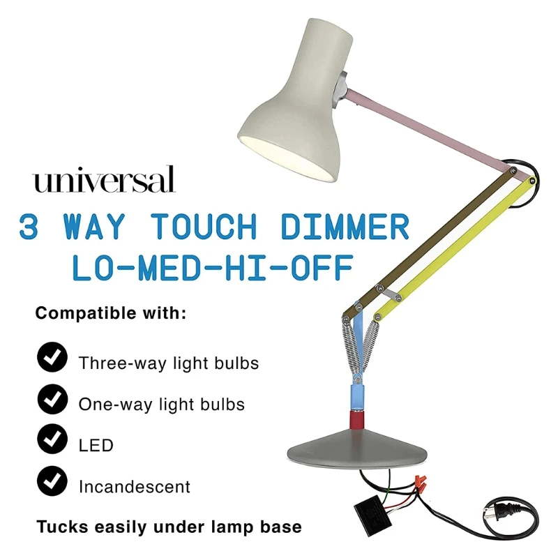 Dimmer Control for Touch Light 3 Way Universal 220V Easy to Instal Dropship