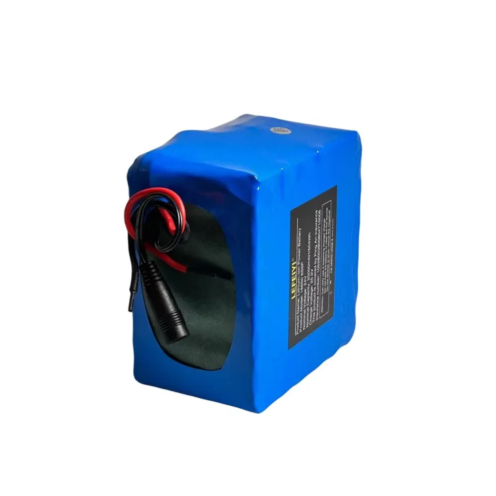 6S6P 24V20Ah 25.2V แบตเตอรี่ลิเธียมแบตเตอรี่ไฟฟ้าจักรยาน eBike สกู๊ตเตอร์รถเข็น cropper พร้อม BMS