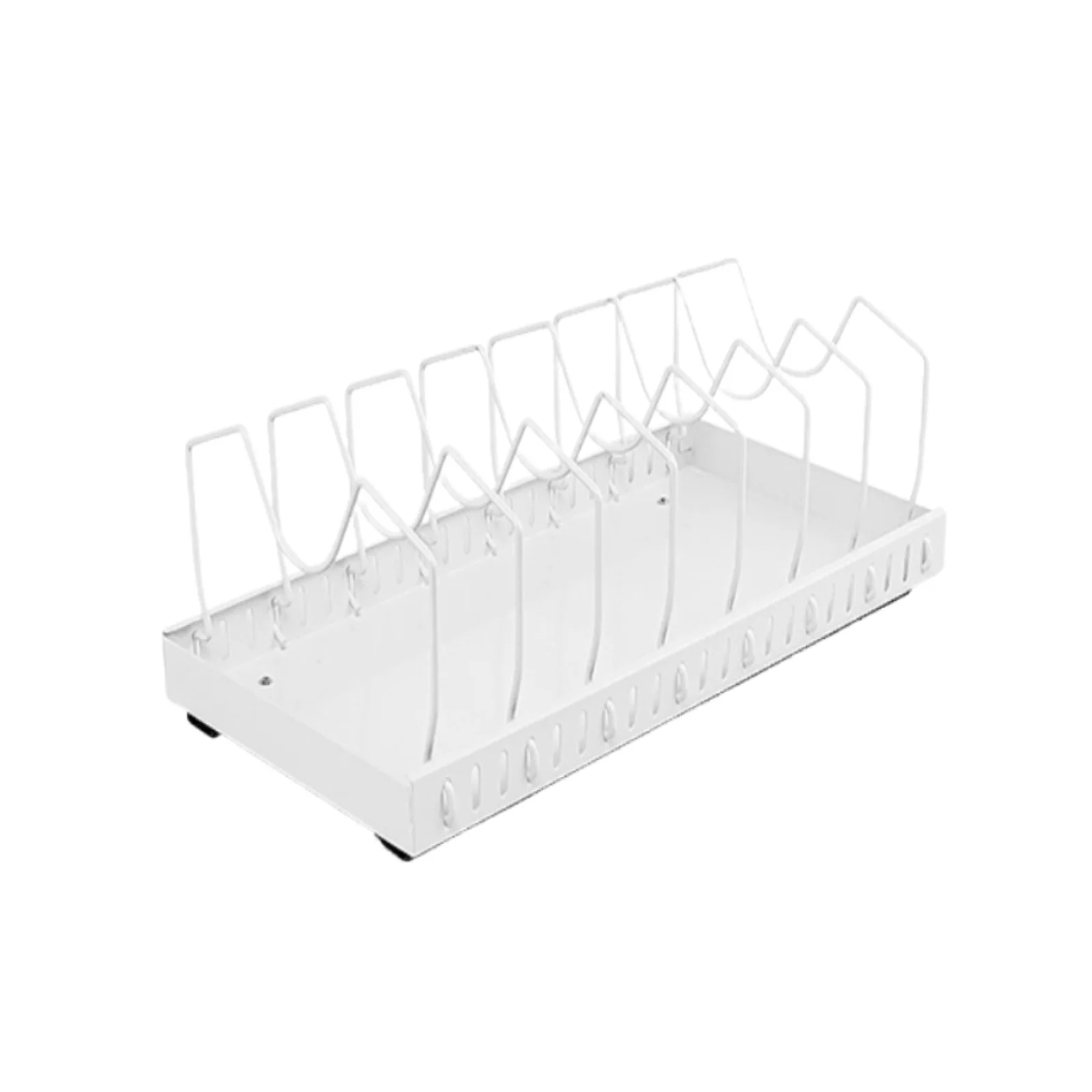 

Kitchen Drawer Pot Storage Rack Kitchen Shelf Cabinet Countertop Dish Rack Household Pot Lid Rack Pot Rack 42*23*13.5cm 1 Shelf