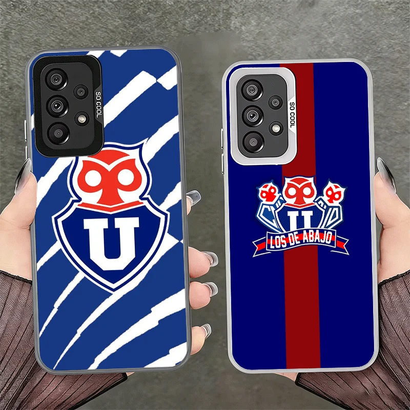 Chile U-University Logo Soft Phone Case for Samsung A17 A16 A15 A14 A13 A57 A56 A55 A54 A53 A37 A36 A35 A34 A33 A26 A25 A24 A23