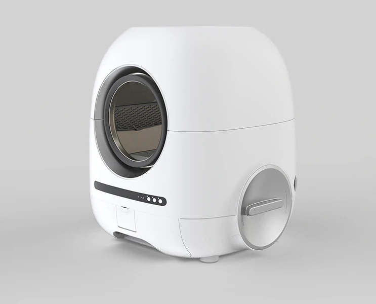 

Product Manufacturer ABS Material Cat Like Automatic Cat Litter Box Electronic Cameral Version Pet Cat Litter Box