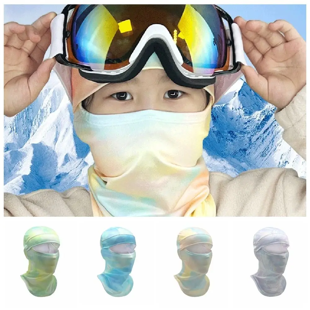 Windproof Balaclava Mask Warm Cold-Proof Children Ski Mask Full Face Headgear Head Neck Cover Riding Hiking Cycling Cap Sports