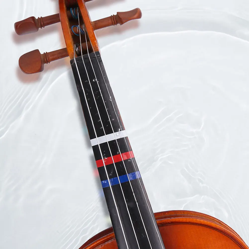 

5pcs Violin Sticker Colorful PVC Tape for Beginner Cello Fingerboard Guide Universal Fit Orchestra Accessories