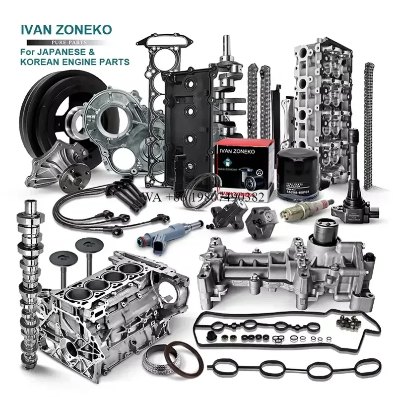 wmwmnu IVAN ZONEKO for L200 4D56 Long Block Engine Assembly 2.5L Bare Engine for Pickup Truck Parts Replacement