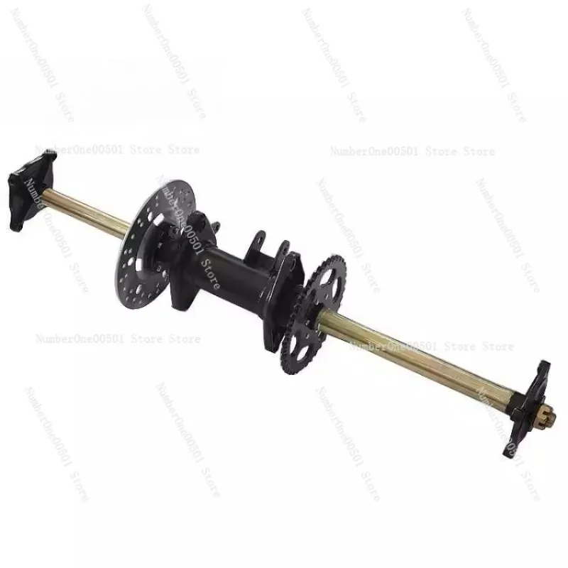 

81cm Extended Swingarm Rear Axle for Trike to Quad Go Kart ATV Conversion
