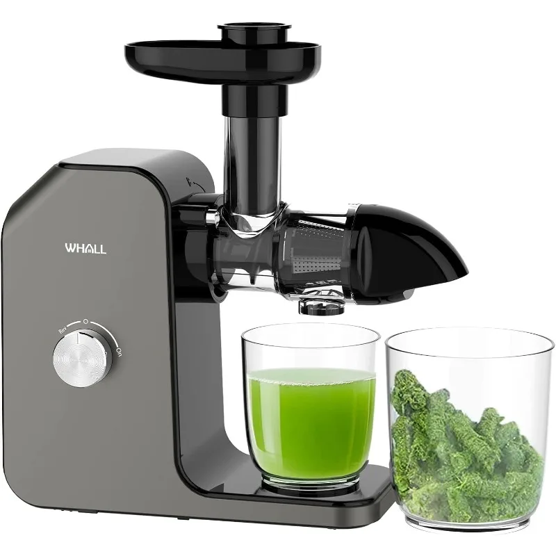 

whall Slow Juicer, Masticating Juicer, Celery Juicer Machines, Cold Press Juicer Machines Vegetable and Fruit, Juicers with