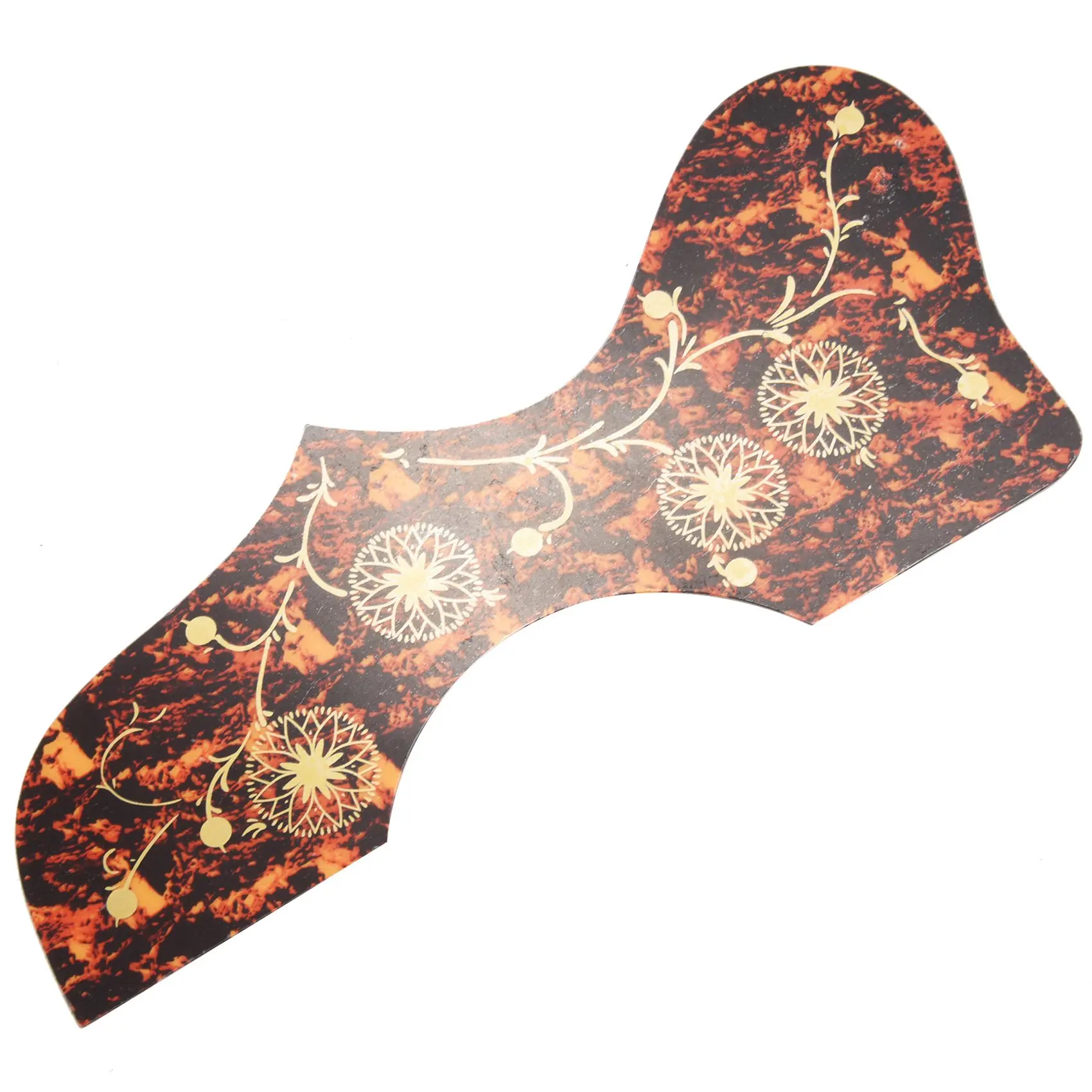 Tortoise Decoration EJ200 Style Acoustic Guitar Pickguard, Tortoise