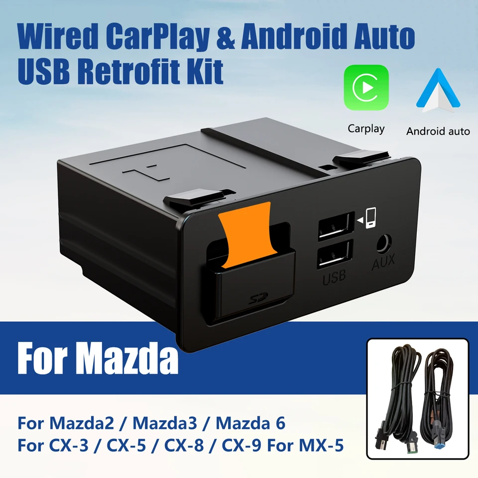 マツダ レトロフィットキット TK78-66-9U0C Applecarplay Amazon.co.jp: TK78-66-9U0C CarPlay Android 自動車後付けキット