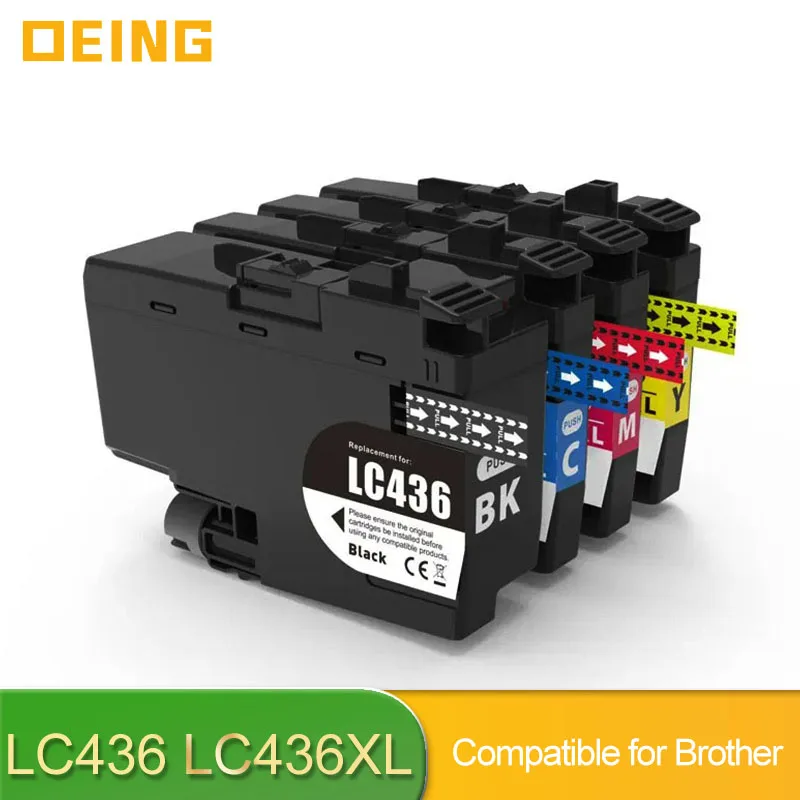 

New LC436 LC436XL Compatible Ink Cartridge For Brother MFC-J4340DW MFC-J4440DW MFC-J4540DW MFC-J5855DW Printer