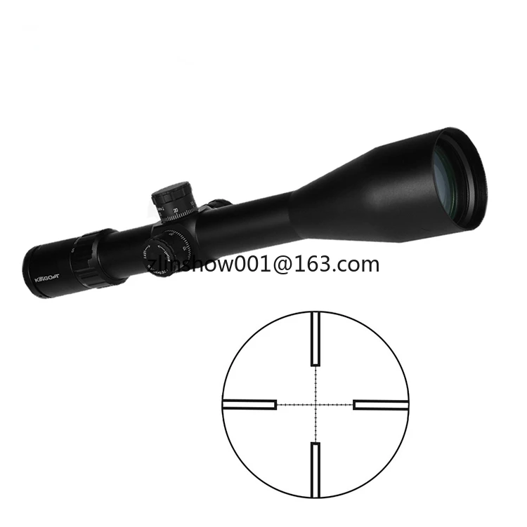 Kingopt 35mm Tube 5-25x56 Rifle Scope Sniper Scope Tactical Riflescope Optical Sight With 1/10MIL Click Value