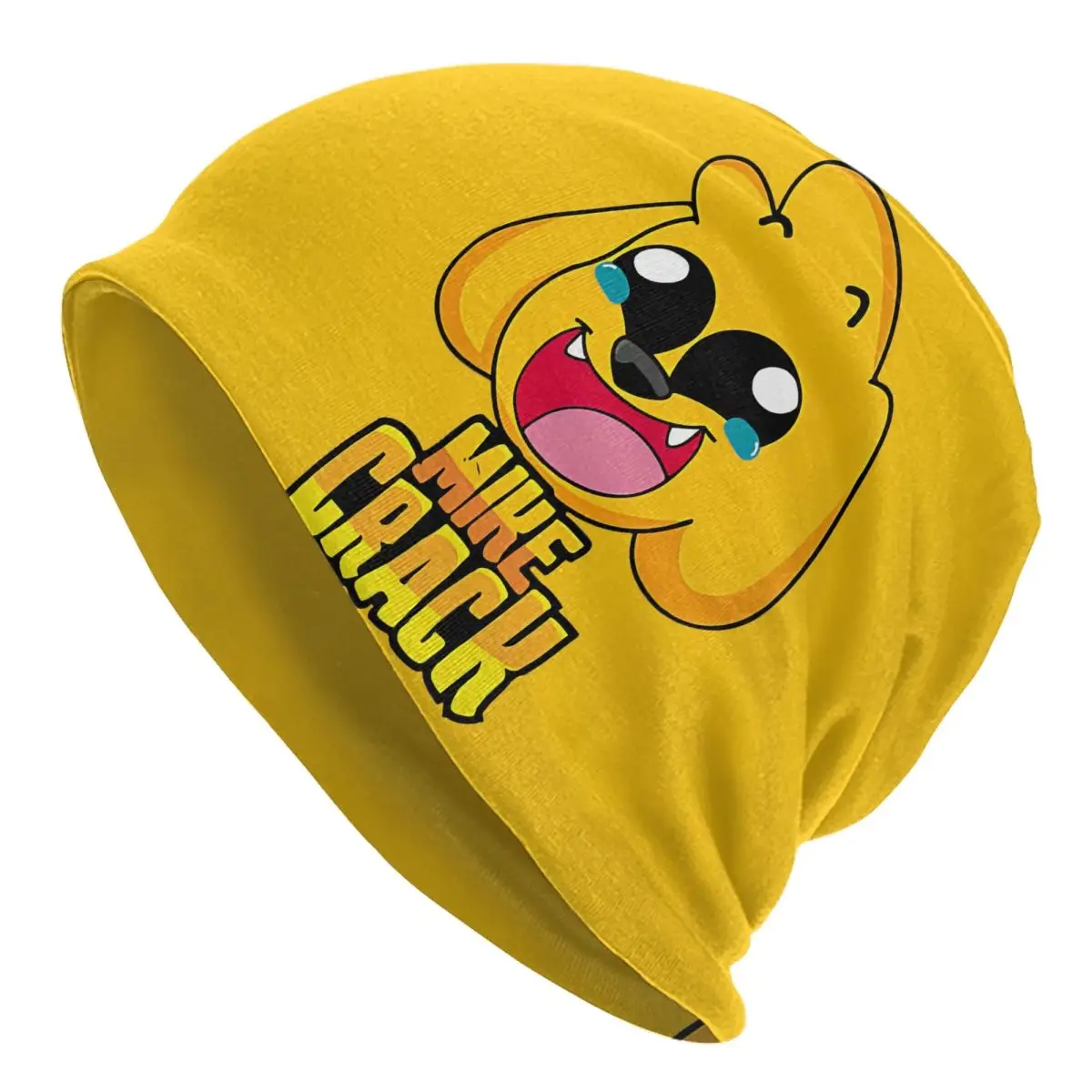 Mikecracks Bonnet Hat Autumn Winter Outdoor Skullies Beanies Hats Cartoon Game for Men Women Warm Head Wrap Cap